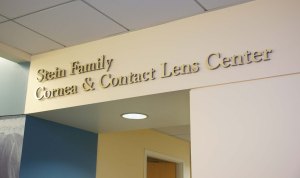 Stein Family Cornea and Contact Lens Center in SCCO's Eye Care Center