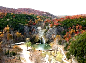 Turner Falls in the nearby Wichita Mountains of Oklahoma