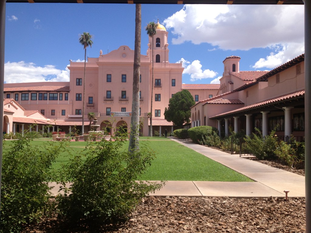 "The VA Hospital in Tucson, site of my 2nd rotation..."