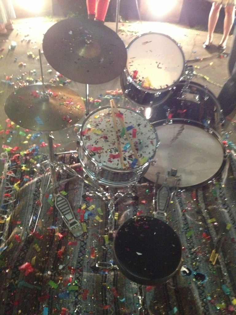 "Immediately following the final talent show performance of my optometry school band: 'The Cobalt Blues.'"