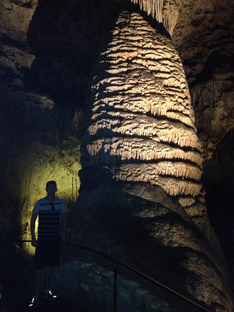 "Carlsbad Caverns also visited while traveling by on rotations."
