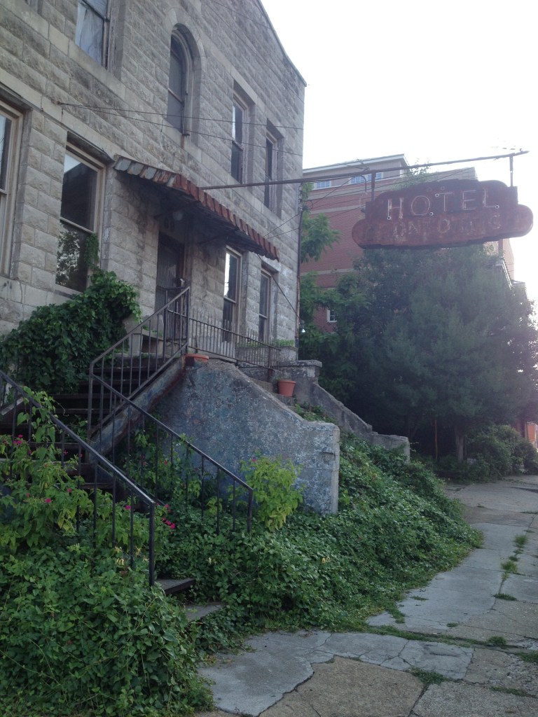 "An old-timer photographed when passing through Memphis."