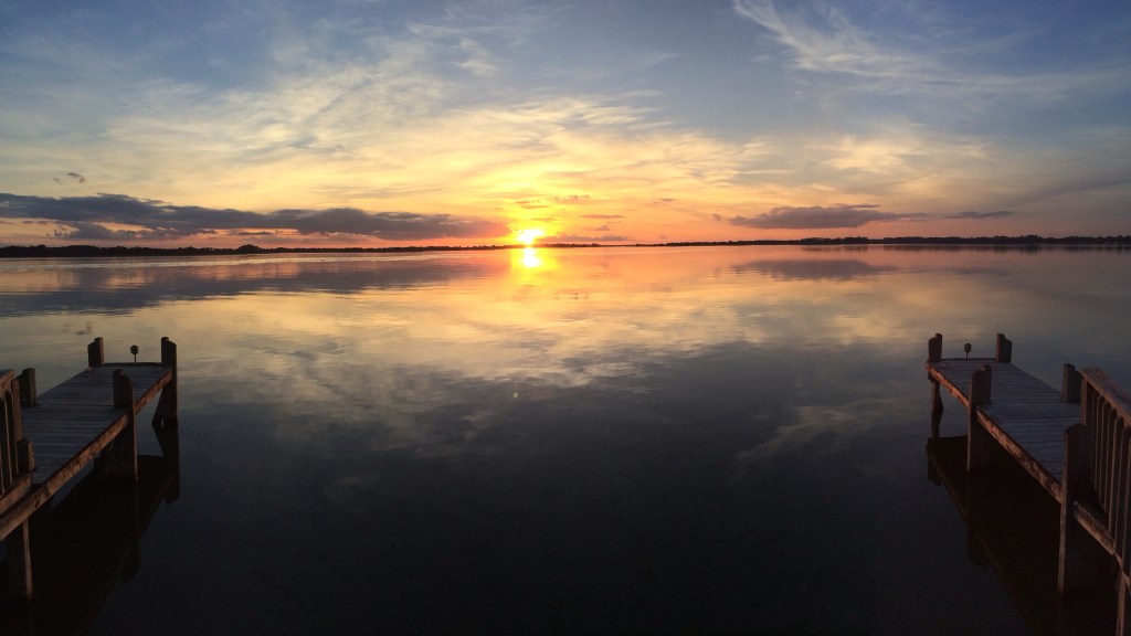 "Sunsets in Lake County Florida were unbeatable."