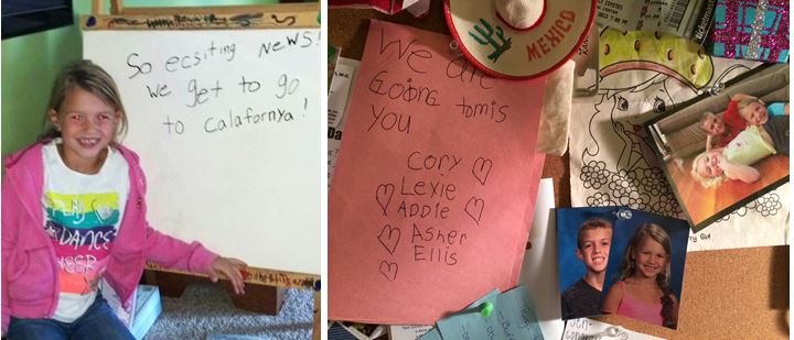 "Plus, I really love how Lexie spells everything. CAL-A-FORN-YA is an amazing place to be, and I can’t wait to experience more."