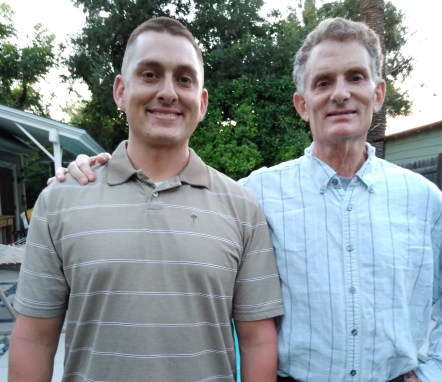 Bert Caine and his Father Dr Elliott Caine