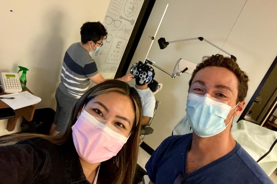 Jasmine Lovan in Lab